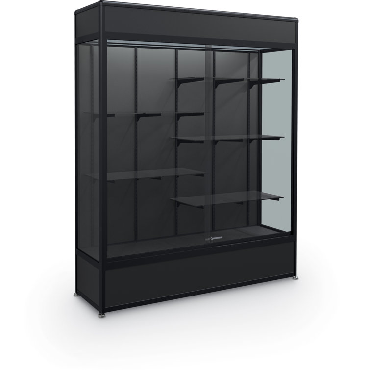 Black deals display case